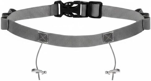 Qianly Triathlons Number Belt Universal Fit Adjustable Race Number Belt Lightweight Sports Gear for Runners, Green, Fluorescent Green in Kuwait
