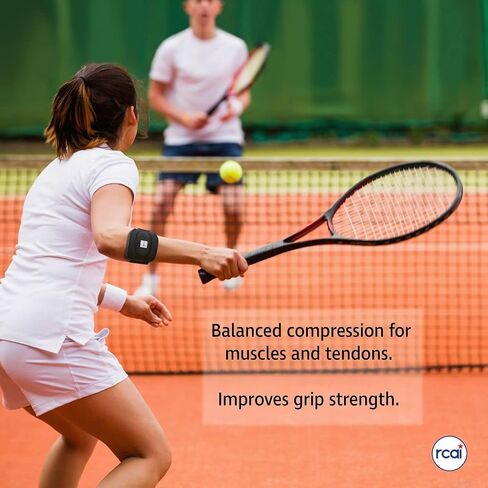 Tennis Elbow Brace for Men & Women, Golfer's Elbow Relief, Medical Grade Relief for Tennis Elbow - Made in USA - (Medium) in Kuwait