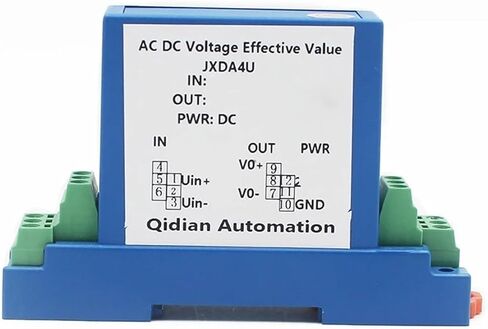 DC24V Power Supply DC Voltage Transmitter 1V/5V/10V/50V/100V/200V/300V/500V/1000V high Voltage Sensor 0-10V RS485 Output(0-500v Dc Input,0-10V) in Saudi Arabia