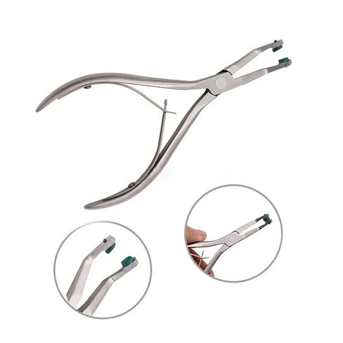Temporary Dental Crown Remover Pliers, Crown Gripper Pliers with Silicone Pads for Remove Crown Veneers Dentistry Instrument in Kuwait