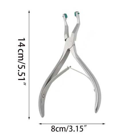 Temporary Dental Crown Remover Pliers, Crown Gripper Pliers with Silicone Pads for Remove Crown Veneers Dentistry Instrument in Kuwait