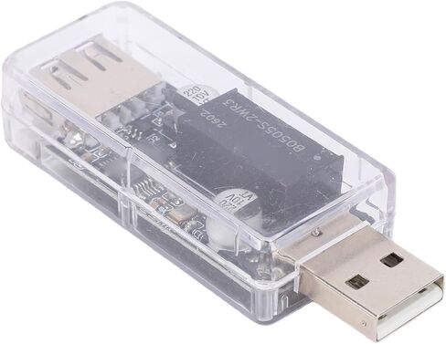 Diyeeni USB Digital Isolator, 3.75kV Isolation Level, High Speed 480Mbps, USB 2.0 Isolator for Protection, with Auto Speed Negotiation, for Wins, Industrial Control and Noise Sensitive (Black) in Kuwait