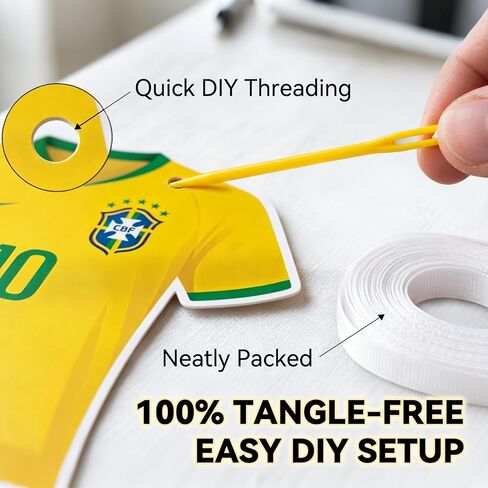 2026 World Cup Soccer Jersey Flag Banner, Flags of the World Bunting Garland, 49 Pcs International Country Flags Garland for World Cup Decorations, Soccer Party Decorations, Soccer Themed Parties in Kuwait