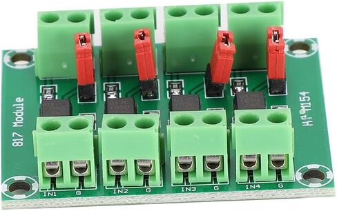 Tyenaza 4 Way Voltage Isolation Board, 4 Channel Optocoupler Isolated Board Voltage Converter Adapter Module in Kuwait