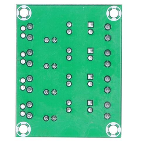 Fafeicy 4 Channel Optocoupler Isolation Board, Copper Clad Laminate Voltage Control Adapter Module for High Power Applications in Kuwait