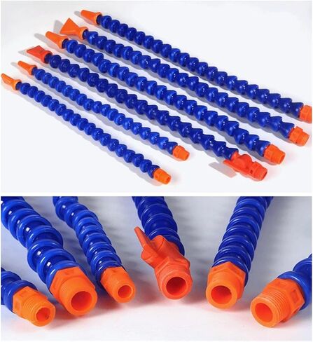 cnc milling machine mist cooling. 1/2 3/8 1/4'' Cooling Pipe Male Thread 300~700mm with Nozzle for CNC Milling Lathe(5pcs-switch g3/8 round 300mm) in Kuwait