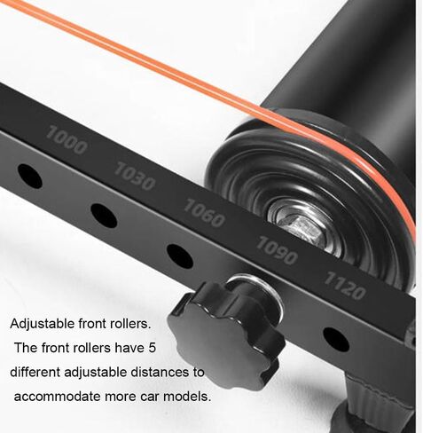Aluminum Alloy Indoor Bike Trainer Roller, Quiet Adjustable Stationary Cycling Trainer Stand for Road Bikes, Realistic Road Feel Indoor Bicycle Training Equipment in Kuwait