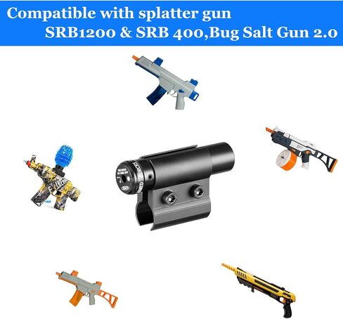 حزمة من 2 بطارية مسدس كرة رش مع رؤية ليزر لـ Splatrball SRB1200 وSRB400 in Kuwait