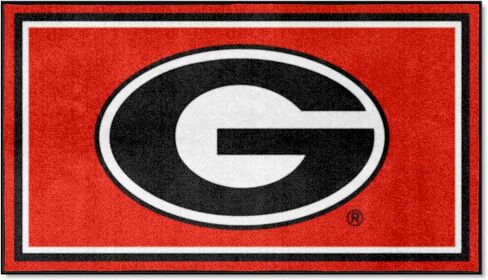 FANMATS 19769 NCAA Georgia Bulldogs 3ft. x 5ft. Plush Area Rug | Sports Fan Area Rug, Home Decor Rug and Tailgating Mat in Kuwait