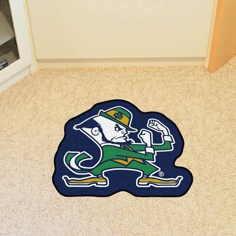 Fan Mats 8329 ND - University of Notre Dame Fighting Irish Approx. 3 ft x 4 ft Mascot Area Rug/Mat in Kuwait