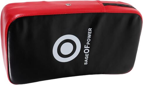 Lurrose Taekwondo Kick Shield Curved Pu Punching Pad Lightweight Portable Kickboxing Training Equipment for Adults, High Density Epe Material for Home Gym Use in Kuwait
