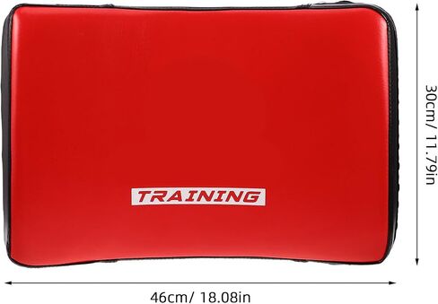 Angoily Taekwondo Kick Pads for Youth and Adults Thickened Curved Pu Eva Kicking Shield with Large Chest Design for Boxing and Sparring Training Protection and Stability in Kuwait