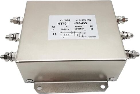 فلتر طاقة ثلاثي الطور HT531-50-M6-G3 50A HT531-60-M6-G3 60A(HT531-60-M6-G3 60A) in Kuwait