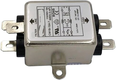 CW1B 3 6 10A Anti-Interference Power Filter 15E AC 220V Single Phase T(CW1B-15A-T) in Kuwait