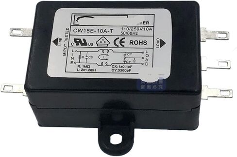 CW1B 3 6 10A Anti-Interference Power Filter 15E AC 220V Single Phase T(CW1B-15A-T) in Kuwait