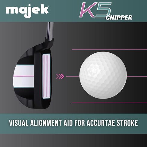 Majek K5 Chipper 37 Degree Teal and Pink Right HandedTall Ladies Golf Club in Kuwait