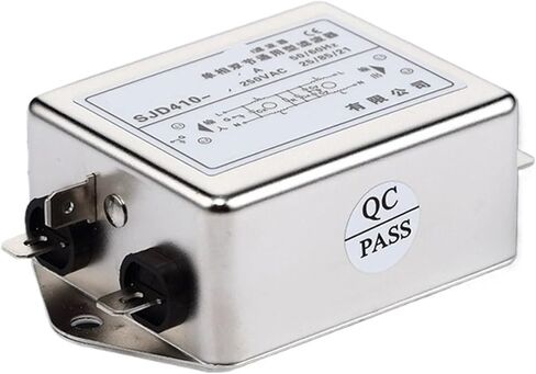 SJD410-1A/3A/6A/10A/20A/30A مرشح طاقة التيار المتردد ثنائي القسم (نوع الرصاص SJD410-3A) in Kuwait
