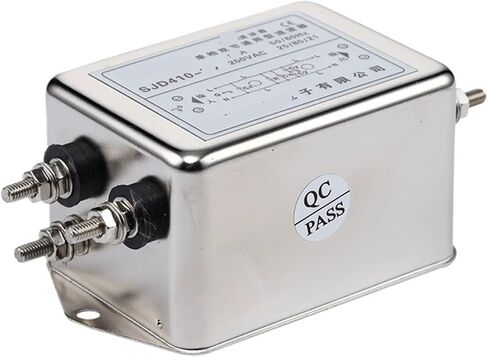 SJD410-1A/3A/6A/10A/20A/30A مرشح طاقة التيار المتردد ثنائي القسم (نوع الرصاص SJD410-3A) in Kuwait