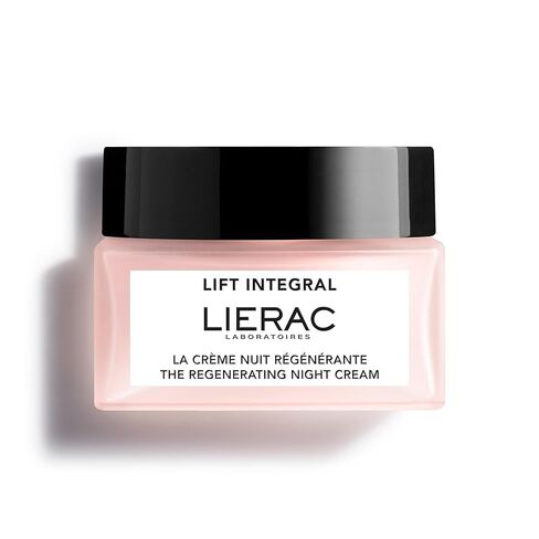 Lierac Lift Integral Night Cream Refill - Firming & Lifting Night Moisturizer with Hyaluronic Acid, Rose RNA & Black Tulip Extract, Suitable for All Skin Types, Including Sensitive - 50ml Refill in Kuwait