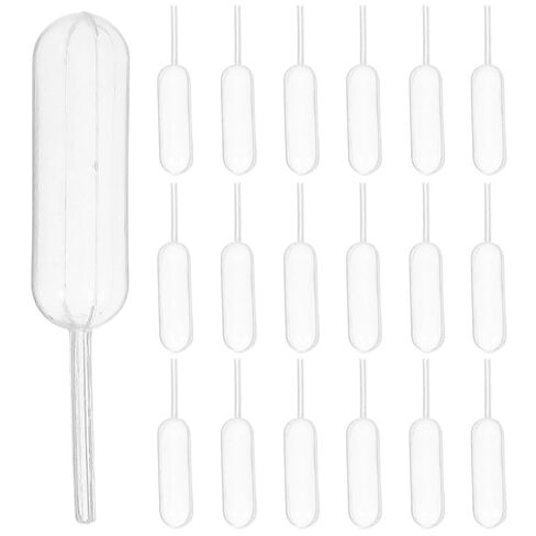 Holibanna 100pcs Disposable Plastic Pipettes Transparent Liquid Dropper for Precise Small Volume Transfer in Science Lab Culinary DIY Accurate Controlled Dosing in Kuwait