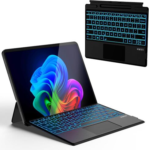 Ultra-Slim Bluetooth Keyboard for ipad, Rechargeable Portable Wireless Keyboard for iPad Pro/iPad Air/iPad mini, for iPhone Smartphone Android Samsung Tablet and Laptop in Saudi Arabia