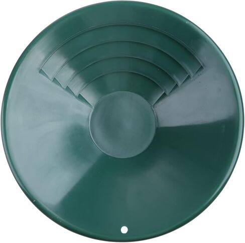 10 Inch Gold Panning Basin with Riffles Portable Prospecting Pan for River Creek Mining in Kuwait