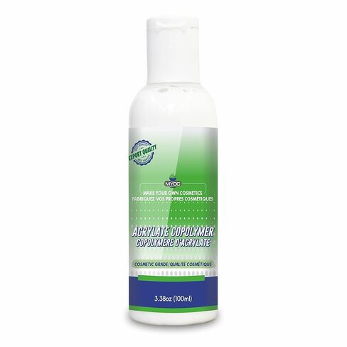 Acrylates Copolymer Liquid (100 ml / 3.38 fl oz) - Cosmetic Grade Film-Forming Thickening Agent for Gels Creams Hair & Skin Formulations in Kuwait