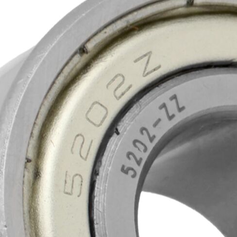 [2-Pack] 5202-ZZ - Angular Contact Ball Bearing 15 mm (0.591 in) x 35 mm (1.378 in) x 15.9 mm (0.626 in) (ID x OD x Width) Double Metal Shield in Kuwait