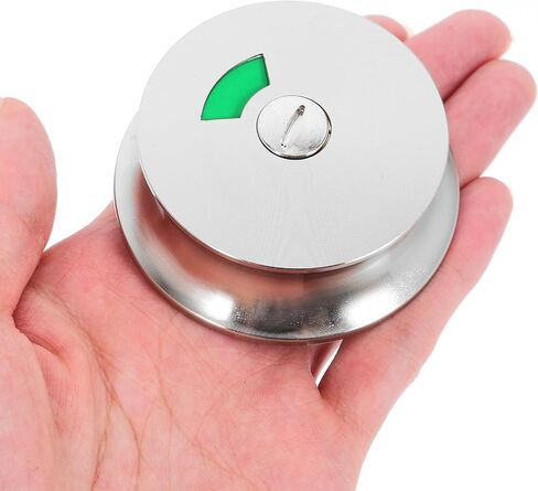 VANZACK Bathroom Door Lock and Privacy Indicator Stainless Steel for Versatile Use Security Lock with Vacant Engaged Indicator Public Restroom Office Doors in Kuwait
