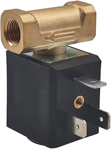 DC 12V Normally Closed 2 Way 1/8" 7 bar Brass Water Solenoid Valve for Coffee Makers,Gas Heater, Medical Device Sterilization Equipment,Beverage Machine,etc in Kuwait