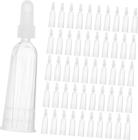 Garneck 50pcs Ampule Tips Replacement for Ampule Bottles Durable Liquid Dispensing Tips Easy to Use Prevents Waste and Leakage for Daily Liquid Dispensing in Kuwait
