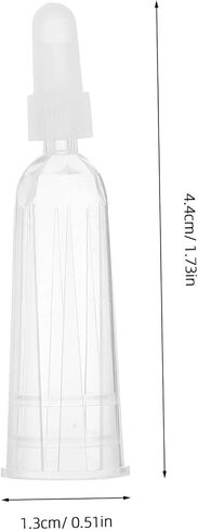 Garneck 50pcs Ampule Tips Replacement for Ampule Bottles Durable Liquid Dispensing Tips Easy to Use Prevents Waste and Leakage for Daily Liquid Dispensing in Kuwait