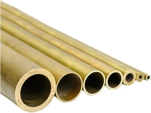 H62 Brass Capillary Tube, OD 6~8.5mm, Wall Thickness 0.2mm-2mm Length 500mm(8.5x0.25x500mm) in Saudi Arabia
