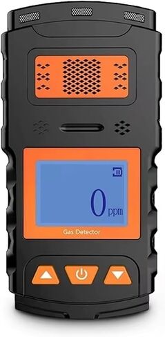 Professional Portable Gas Detector with Digital LCD Display Industry NH3 CL2 SO2 HCL NO2 Sound Light Shock Gas Monitor High Sensitivity for Lab(VOC) in Kuwait