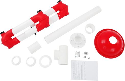 Laboratory Exhaust Vent, 360° Rotatable Lab Fume Extractor, 14.76 Inch Expanded Hood Opening, Lab Exhaust Vent Fume Extractor Arms, for Laboratories, Moxibustion Halls in Kuwait