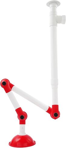 Laboratory Exhaust Vent, 360° Rotatable Lab Fume Extractor, 14.76 Inch Expanded Hood Opening, Lab Exhaust Vent Fume Extractor Arms, for Laboratories, Moxibustion Halls in Kuwait