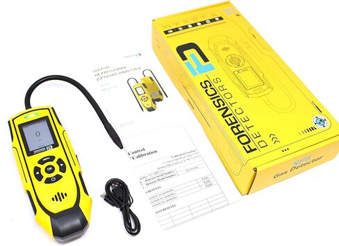 SF6 Gas Detector | Sulfur Hexafluoride | USA NIST Calibration Certificate | Leak Detection | Range: 0-1500 ppm SF6 with 1ppm Resolution | in Kuwait