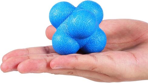 6 قطع من كرة Veemoon النطاطة منعكسة للرشاقة، ألوان متنوعة .16 بوصة، تدريب البيسبول على رد الفعل والتنسيق بين اليد والعين ورياضات اللياقة البدنية in Kuwait