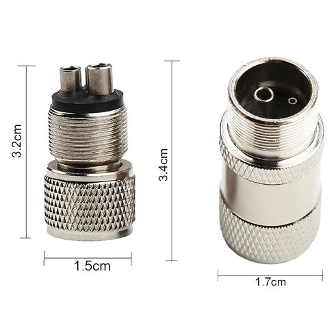 2pcs Dental Handpiece Adapter Turbine Connector Coupler Changer Dental Instrument Parts 4 Holes to 2 Holes in Kuwait