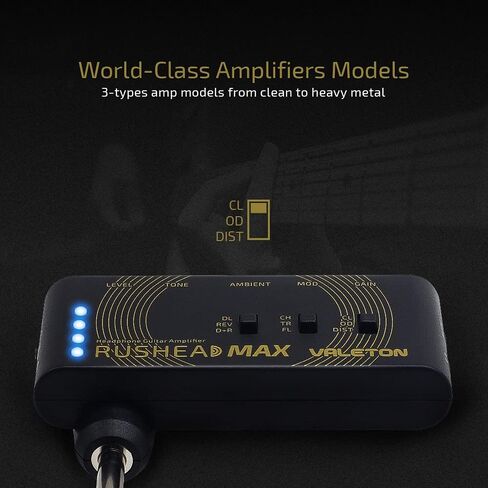حزمة Valeton Rushead Max + Rushead Max Bass Pocket Amp in Kuwait