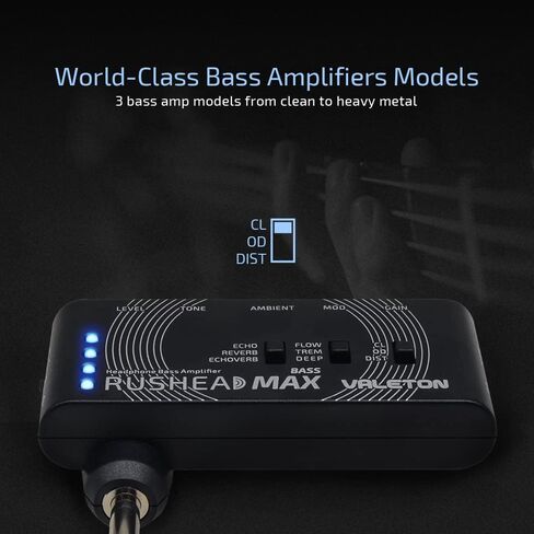 حزمة Valeton Rushead Max + Rushead Max Bass Pocket Amp in Kuwait