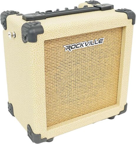 مضخم جيتار Rockville G-Charge 20 بيج قابل لإعادة الشحن مع تردد + ميكروفون in Kuwait