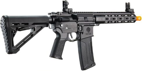 لانسر التكتيكي Gen 4 GATE Aster 2 W10 Widowmaker M4 AEG Wag Edition مع بلوتوث ETU قابل للبرمجة MOSFET - البطارية والشاحن متضمنان in Kuwait