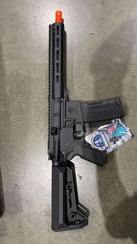 لانسر التكتيكي Gen 4 GATE Aster 2 W10 Widowmaker M4 AEG Wag Edition مع بلوتوث ETU قابل للبرمجة MOSFET - البطارية والشاحن متضمنان in Kuwait