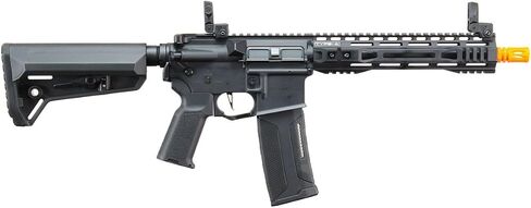 Lancer التكتيكية BG Defense Type A SPR Gen 4 10 "MLOK M4 AEG Rifle w/Nebula 2 ETU - البطارية والشاحن متضمنان in Kuwait