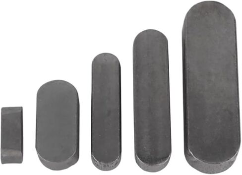 Parallel Keys Parallel Keys A3 Steel M3 M4 M5 M6 Round Ended GB1096 Assortment Pack(6x6x40mm 50PCS) in Kuwait