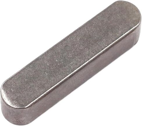 Parallel Keys 35# Steel Parallel Keys M3-M16 Type A Round Ended Length 6-120mm GB1096 1-20 Pcs(6x6x12(10pcs)) in Kuwait