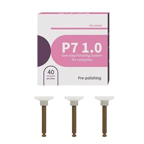 Dental Composite Polishing Discs Cup Shape P7 1-Step Finishing System CA 2.35mm Dentistry Polisher Lab Tool in Kuwait