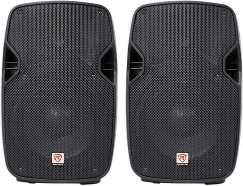 Rockville SPGN104 10 in 800W Peak / 200W RMS Passive DJ PA Speaker, 4 Ohm, Lightweight ABS Cabinet, High-Power Audio, Durable Design, for DJs and Live Events, 2-Piece in Kuwait
