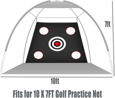 Golf Hitting Net Replacement for 10x7FT Golf Practice Net (NET ONLY) Golf Hitting Aid Net in Kuwait